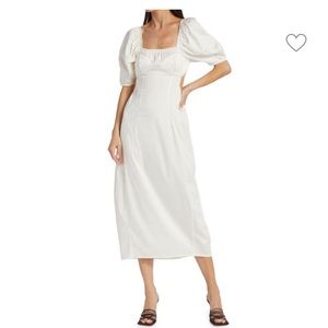 Cult Gaia Zowie Sateen Dress